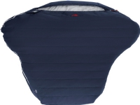 Robens Moraine I R, Sleeping Bag, 220 x 80 x 52 cm, 2 way open - YKK Auto lock, L-shape, Navy