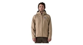 Veste impermeable patagonia torrentshell 3l beige