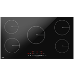 Baridi 90cm Built-In Induction Hob With 5 Zones 9300W Boost Function 9 Power