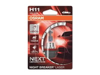 Osram Night Breaker Laser +150%  - H11 - 62W - 12V - 1 Stykker