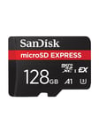 SanDisk Express - flash memory card - 128 GB - microSDXC UHS-I