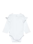 Gugguu Baby Frilla Bodysuit Vit