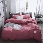 Bedding Set Duvet Covers Full Queen Size Comforter Set Duvet Cover Sets Double Bed White Duvet Covers 4 Pieces Twin Double Queen King Size Quilt Cover Flat Sheet Pillowcases Super Soft