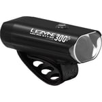 Lezyne Micro STVZO 300+ Lampe Avant Noire, 300 Lumens, Rechargeable USB-C, IPX7 