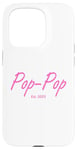 Coque pour iPhone 15 Pro Nouvelle Pop-Pop d'une petite fille créée en 2025