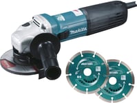 Meuleuse Ø 125 mm 1400 W ( kit d'accessoires) MAKITA - GA5040CJD