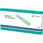 Sorbact Gel Compress 3x15 cm Kompress 10 ST