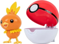 Pokemon Clip 'N Go Torchic & Poké Ball