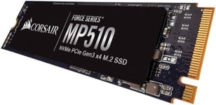 Mp510,Force Series,960 Go Ultra-Rapides Pcie Gen 3 X4,M.2 Nvme,Disque Ssd (Jusqu`À 3 480 Mo/S Lecture Séquentielle Et 3 000 Mo/S D`Écriture Séquentielle,3D Tlc Nand Et Format M.2) Noir