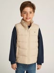 Tommy Hilfiger Kids' Padded Gilet, Classic Beige