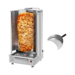 Royal Catering Gass Kebab Grill - for 80 kg kjøtt 5 brennere 20 kW