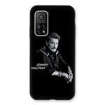 Coque pour Xiaomi Mi 10T / Mi 10T Pro Johnny Hallyday Noir