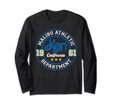 Barbie - Ken Malibu Athletic Department California 1961 Long Sleeve T-Shirt