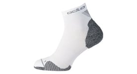 Chaussettes medium odlo ceramicool quater blanc