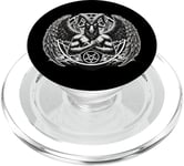 Gothique Occulte Baphomet Goth Dark Magic Punk Rock Death Metal PopSockets PopGrip pour MagSafe