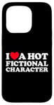 Coque pour iPhone 15 Pro Love A Hot Fiction Character Funny Book Movie Game Fandom