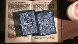 Sorcerer's Apprentice Playing Cards, A Great Gift for Poker Players (Blue)