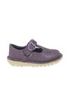 'Kick T Bar Glitter' Infant Shoes