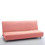 MAXIFUNDAS Housse de canapé lit Clic Clac 3 Places Strada Rose Pastel