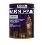 BEDEC BARN PAINT SEMI GLOSS LIGHT GREY 5L