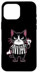 Coque pour iPhone 16 Pro Max Cat Arbitre Arbitre Jeu Sports