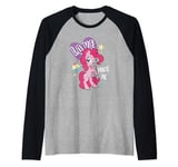 My Little Pony: Friendship Is Magic Love Pinkie Pie Logo Manche Raglan