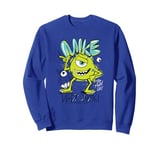 Pixar Monsters, Inc. Mike Wazowski Graffiti Sweatshirt