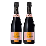 Veuve Cliquot Vintage Rosé Champagne in Gift Box 75cl - Pack of 2