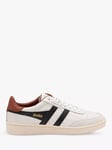 Gola Classics Equipe Leather Trainers, White/Black/Rust