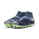 PUMA Future 7 Match + Laceless FG/AG Lights Out - Gray Skies/Vit/Fizzy Apple, storlek 46½