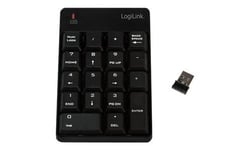 LogiLink - Clavier - sans fil - 2.4 GHz