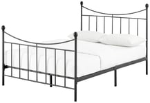 Argos Home Clara Double Metal Bed Frame - Black