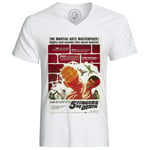 T-Shirt Homme Vieille Affiche Anglaise De Film Learn The Secret Of 5 Fingers Of Death Rétro Poster Cinéma