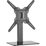 SPEAKA PROFESSIONAL SP-TVS-150 Support de Table pour TV réglable en Hauteur 58,4 cm (23) - 139,7 cm (55) sur Pied, in