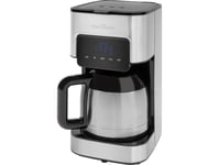 Proficook Pc-Ka 1191, Kaffebrygger (Drypp), 1,2 L, Kaffe Pute, 900 W, Sølv, Sort