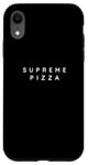 Coque pour iPhone XR Supreme Pizzas Cook Lovers / Supreme Pizza Fan / Police moderne