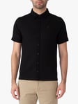 LUKE 1977 Larry Textured Shirt, Black