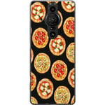 Kännykkäkuori Sony Xperia Pro-I-laitteelle, jossa on Pizza kuvio