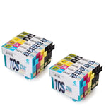 Lot de 10 cartouches d'encre compatible imp. XP415 XP412 ( NonOEM EPSON ) T18 X