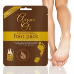 12 Treatment Deep Moisturising Foot Pack With Moroccan Argan Oil Extract Skin