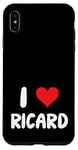 Coque pour iPhone XS Max I Love Ricard - Cœur