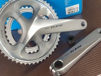 Shimano 105 FC-R7000 Chainset 34/50t rings 170mm (Silver) 11 speed NEW BOXED