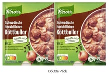 Knorr Swedish Meatball Cream Sauce Fix: 2x 49g packs, UK stock, Made in Germany