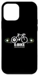 Coque pour iPhone 12 mini E-Bike Rider, vélo électrique, mode de déplacement vélos