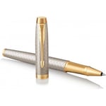 Parker IM Premium Warm Silver G.T kulpenna, silver/guld