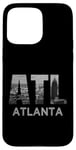 Coque pour iPhone 15 Pro Max City of Atlanta Georgia Skyline City of Atlanta Paysage urbain ATL Home