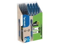 Gelpen Pilot G-2 Green Pack 0,7 mm blå 12 stk. + 12 refills - (12 stk.)