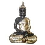 Dekorativ figur Gylden Buddha Harpiks (31 x 22 x 49 cm)