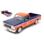 FORD F-150 CUSTOM PICK UP 1979 GULF 1:24 MotorMax Auto Stradali Die Cast