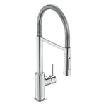 Ideal Standard Ceralook Single Lever semi-pro Kitchen tap with 2 Function spout, BD574AA, Chrome